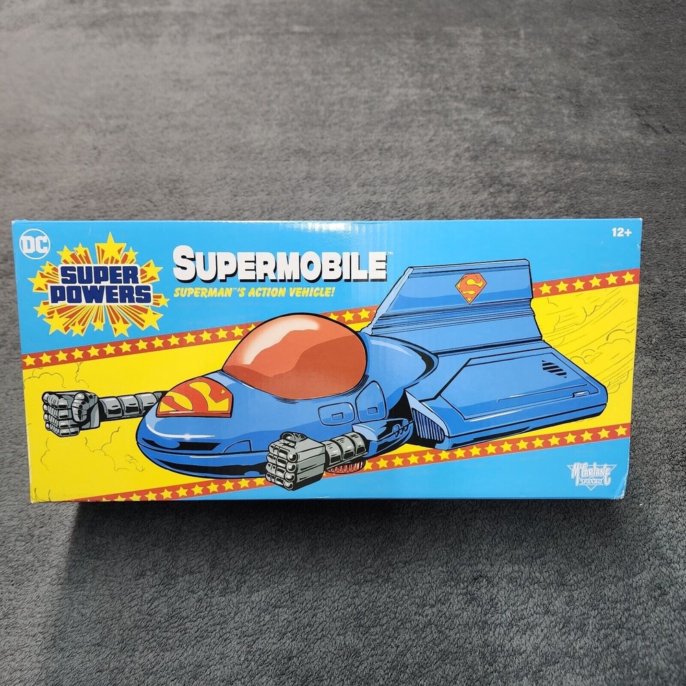 DC Super Powers SUPERMOBILE Superman's Action Vehicle McFarlane Toys 2022 - NEW!